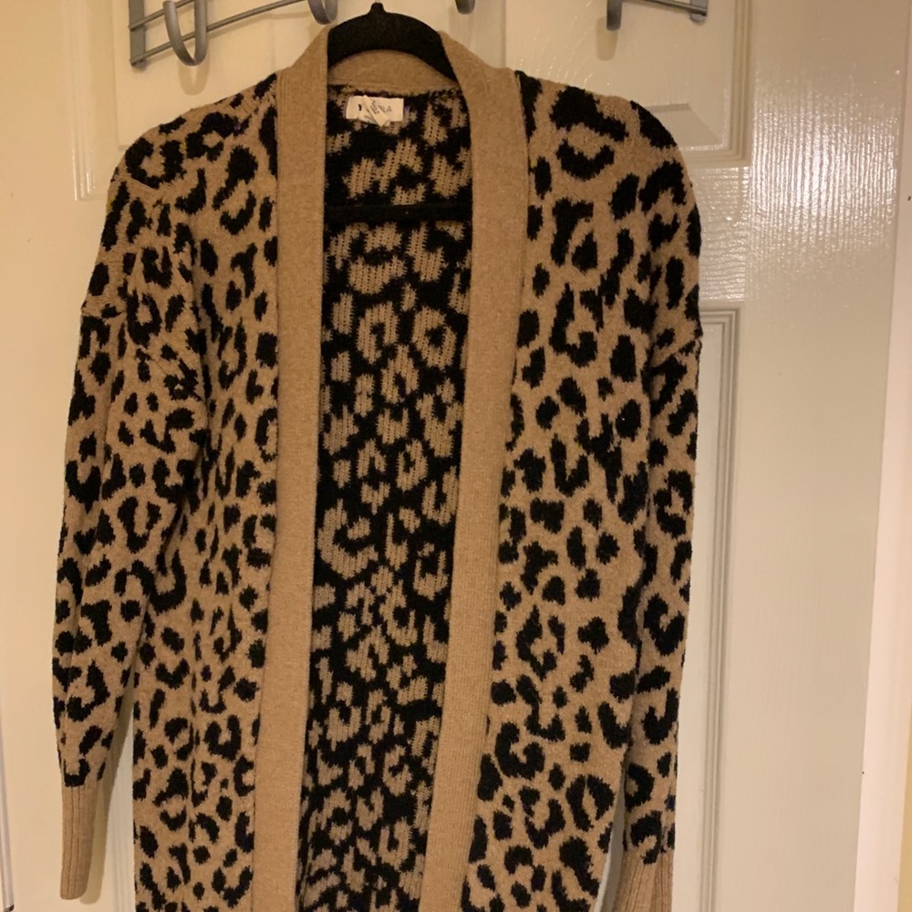 Leopard cardigan